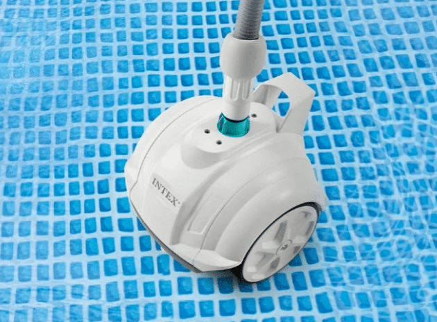 רובוט שואב אוטומטי INTEX ZX50 לניקוי קרקעית הבריכה עם צינור מחובר | yrz