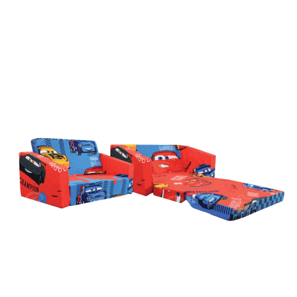 ספה נפתחת לילדים דגם מכוניות בוואקום SAPAPCARS