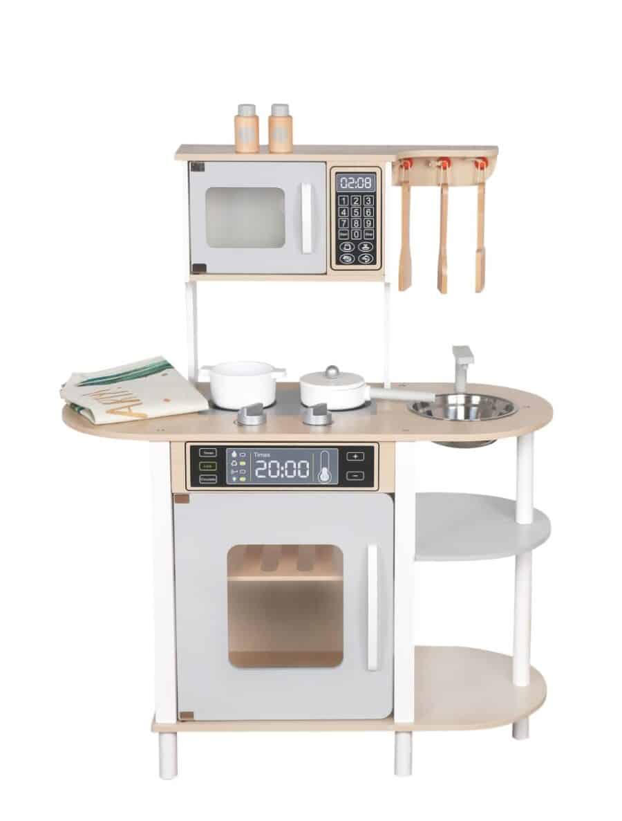 ⁦מטבח לילדים מעץ אלירז W10C602 מאת בית העץ⁩ – תמונה ⁦4⁩