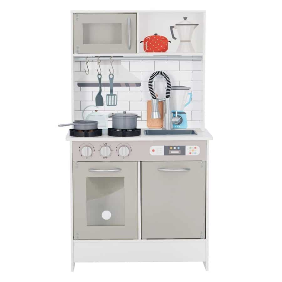 ⁦מטבח לילדים מעץ אלקטרוני גלי W10C843 מאת בית העץ⁩ – תמונה ⁦3⁩